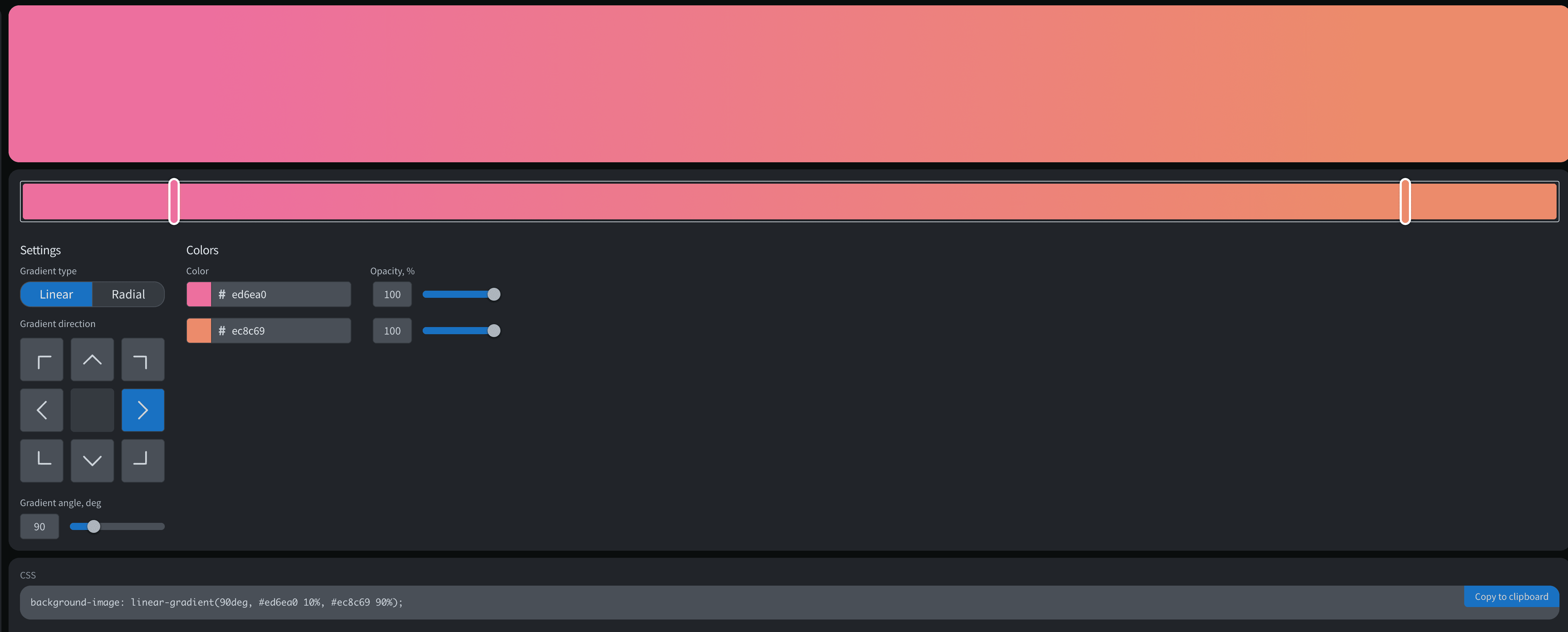 Tools Gradients | Awesome CSS