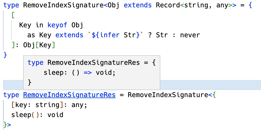 RemoveIndexSignature