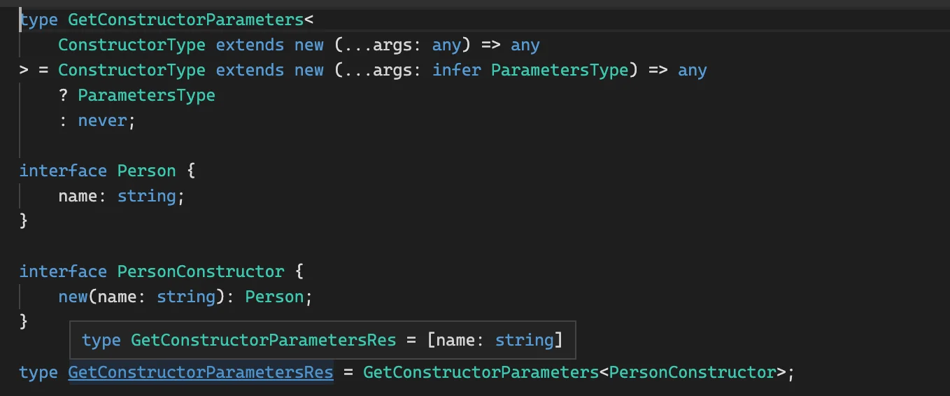 GetConstructorParameters