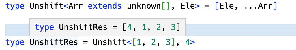 Array Unshift